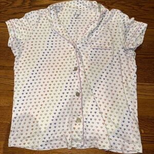 Roller Rabbit Disco Heart Pajama Top